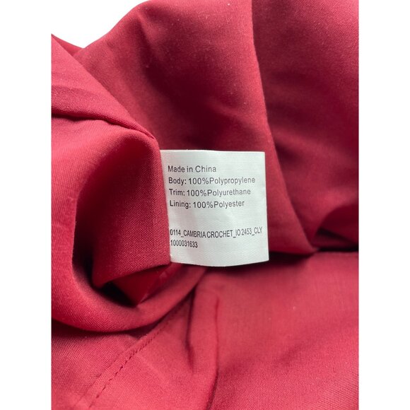 The Sak Gypsy Cambria Crochet Shoulder Bag With Brown Accents & Zipper Closure - Picture 8 of 16